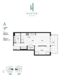 Hunter at Lynn Creek A 1 bedroom 1 bath