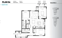Hayer Town Centre Plan O2 2 bed+2 bath