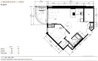 One Bear Mountain Plan E 1 bed+DEN