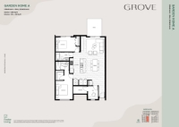 The Grove Garden Home A 2 Bedroom + Den 2 Bathroom