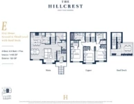 The Hillcrest Plan E 3 bed+2