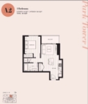 Holland Parkside Plan A2 1 bed+1 bath