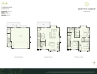 Elwynn Green Plan A4 3 bed+2