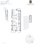 Amber Gate Plan G2(Garden Townhouse) 3 bed+2 bath