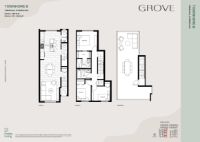 The Grove Townhome B 3 Bedroom 2.5 Bathroom