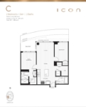 Icon at Southgate City C 2 Bedrooms + Den - 2 Baths