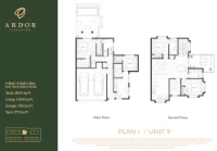 Ardor Steveston Plan I 4 bed+DEN+4 bath