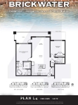 Brickwater Phase 4 Plan-L4-2-bed+2-bath