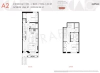 Oakhaus Plan A2 2 bed+Flex+2 bath