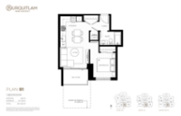 Burquitlam Park District Plan B1 1 Bedroom