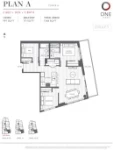 One Park Plan A 2 bed+DEN+2 bath