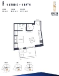 Horizon 21 Plan F Studio + 1 bath