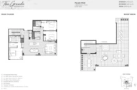 The Grande Plan PH2 3 bed+Flex+3 bath