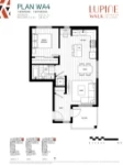 Lupine Walk Plan WA4 1 bed+1 bath