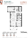 Lupine Walk Plan WE1 2 bed+DEN+2 bath