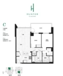 Hunter at Lynn Creek C 2 bedroom 2 bath