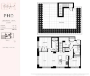 Clive at Collingwood Plan PHD 2 bed+Flex+2 bath
