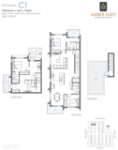 Amber Gate Plan C1 3 bed+DEN+3 bath