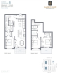 Amber Gate Plan B(Garden Townhouse) 3 bed+2