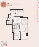 Holland Parkside Plan C3 2 bed+ 2 bath