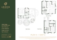 Ardor Steveston Plan H 4 bed+4 bath