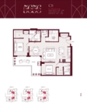 5656 Balaclava Plan C8 2 bed+2bath