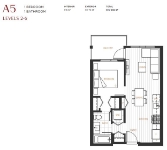 Pura Plan A5-1 1 bed+1 bath