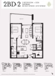 Natura on Forest’s Edge Plan 2BD-2 2 bed+DEN+2 bath