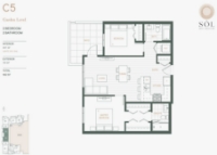 Sol Plan C5 2 bed+2 bath