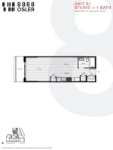 8888 Osler Unit S1 Studio+1 bath