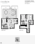 Ovation Cityhome Type D 3 bed+DEN+2