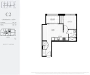 Clive at Collingwood Plan C2 1 bed+1 bath