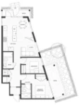 Autograph Plan B10 2 bed+2 bath