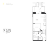 VIVA Plan F Studio+1 bath