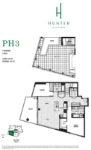 Hunter at Lynn Creek Plan PH3 2 bed+2 bath