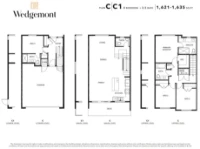 Wedgemont Plan C-C1 4 bed+3