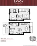 Savoy Plan TH6 2 bed+DEN