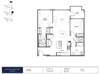 Crescentview at Edgemont 206 2 bed+1 bath