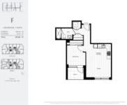 Clive at Collingwood Plan F 1 bed+1 bath