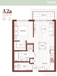 Popolo Plan A2a 1 bed + DEN
