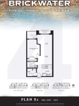 Brickwater Phase 4 Plan-R1-1-bed+1-bath
