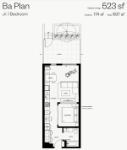 Hue Plan Ba Jr 1 bed+1 bath