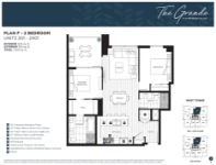 The Grande Plan F 2 bed+2 bath