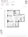 One Park Plan F 2 bed+DEN+2 bath