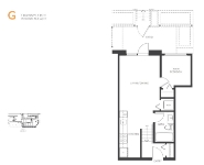 VIVA Plan G 1 bed+1 bath