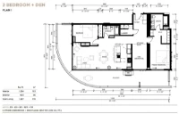 One Bear Mountain Plan I 2 bed+DEN