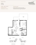 Park & Maven Plan F6 1 bed+DEN+1 bath