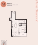 Holland Parkside Plan A5 1 bed+1 bath