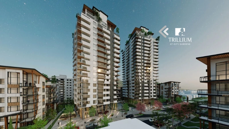TRILLIUM at city gardens by Kelson Group Developments presale