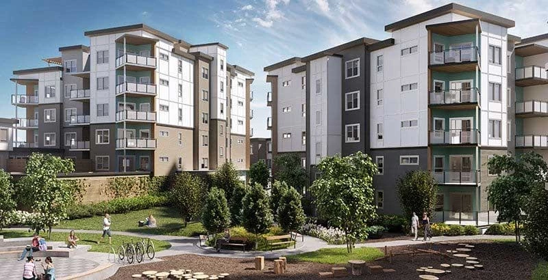 Green Square Vert by Corwest Builders and Troika Management Corp presale